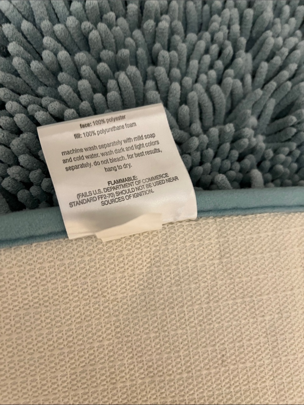Mohawk Memory Foam Plush Bath Mat in Sage Green 20x34 NWOT - Picture 3 of 6